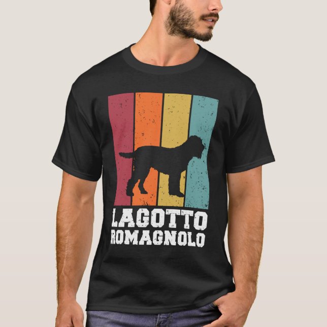 Camiseta Lagotto romagnolo Vintage  2 (Anverso)