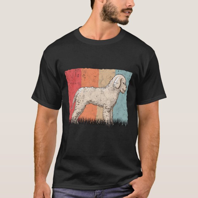 Camiseta Lagotto Romagnolo Vintage Lagotti Retro (Anverso)