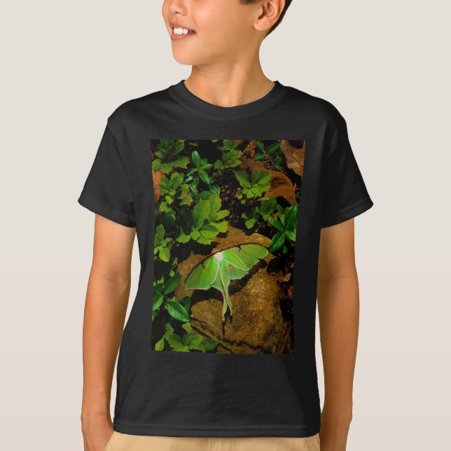 Camiseta Lágrima luna verde gigante (Anverso)