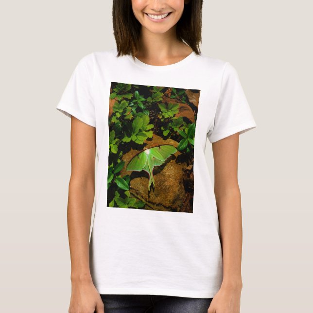 Camiseta Lágrima luna verde gigante (Anverso)