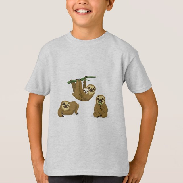 Camiseta Lágrimas animadas y cortas (Anverso)