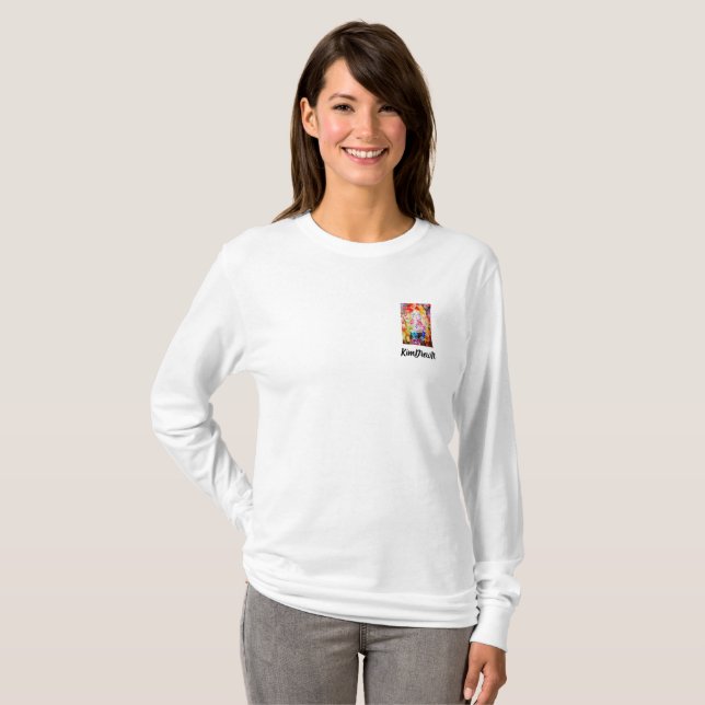 Camiseta Lágrimas de primavera (Anverso completo)