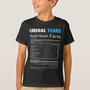 Camiseta Lágrimas Liberales Regalo Republicano Anti Liberal