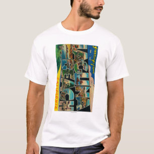 Camiseta Laguna Beach, California - escenas grandes de la
