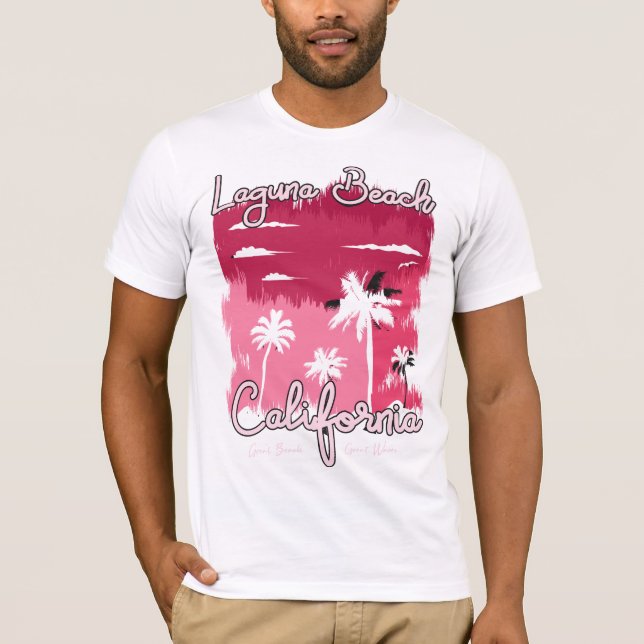 Camiseta Laguna Beach California T Shirt (Anverso)