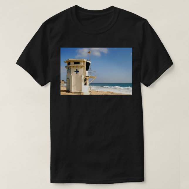 Camiseta Laguna Beach Lifeguard Tower (Diseño del anverso)