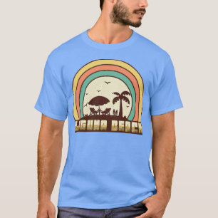 Camiseta Laguna Beach Retro Sunset Style