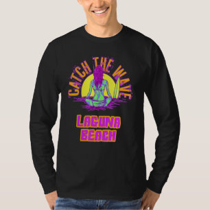 Camiseta Laguna Beach Surfing Vaporwave Aesthetic Beach Wav