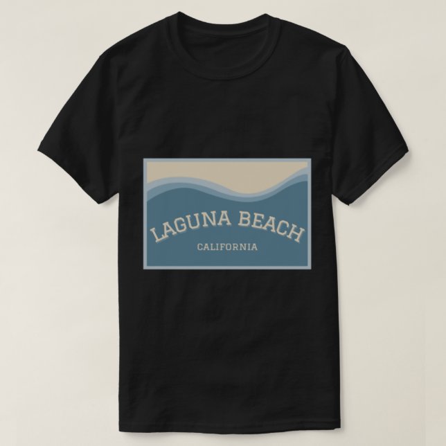 Camiseta Laguna Beach Waves (Diseño del anverso)