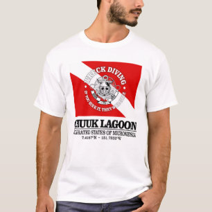 Camiseta Laguna Chuuk (mejores restos de naufragio)