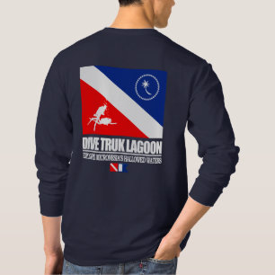 Camiseta Laguna de Truk de la zambullida