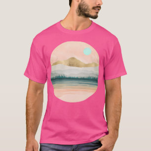 Camiseta Laguna del bosque de primavera