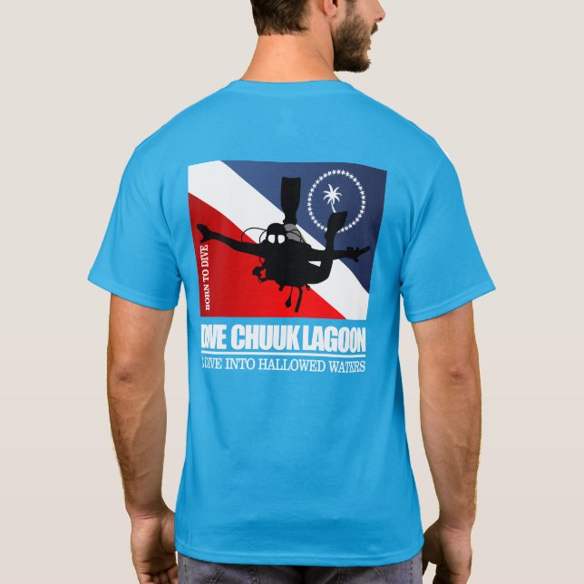 Camiseta Laguna Dive Chuuk DF2 (Reverso)