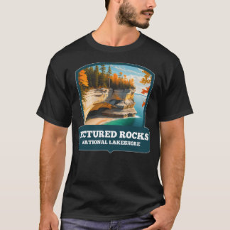 Camiseta Laguna nacional de Rocas pintadas