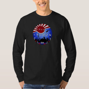 Camiseta Laguna Truk Japón Bandera Buceo Naufragio Inmersió