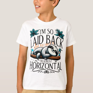 Camiseta Laid-Back Sloth - Chill Mode Activado