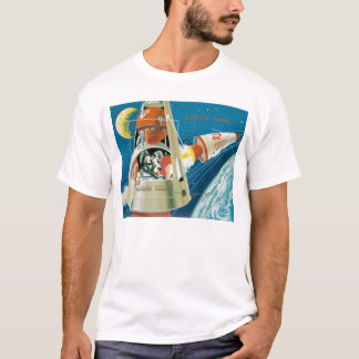 Camiseta Laika, el perro del espacio