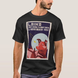 Camiseta Laika - Perro espacial