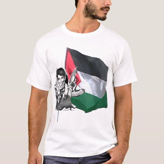 Camiseta Laila Khaled (Anverso)