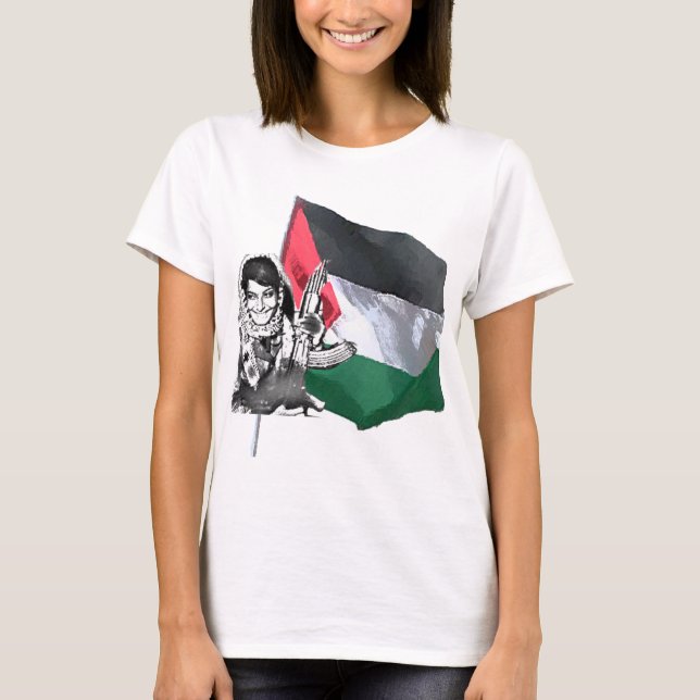 Camiseta Laila Khaled (Anverso)
