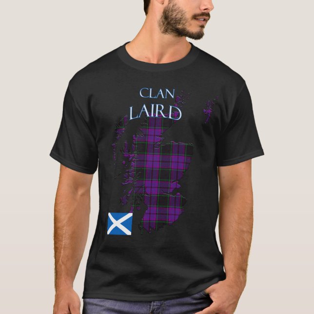 Camiseta Laird Scottish Clan Tartan Scotland (Anverso)