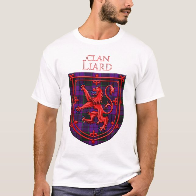 Camiseta Laird Tartan Scottish Plaid Lion Rampant (Anverso)