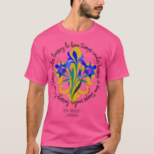 Camiseta Laissez Le Bon Temps Rouler Mardi Gras TShirt - 1