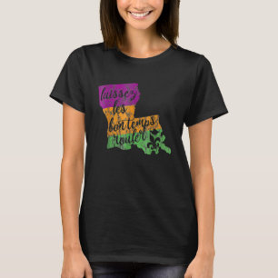 Camiseta Laissez Les Bon Temps Rouler Mardi Gras 2023 Fleur