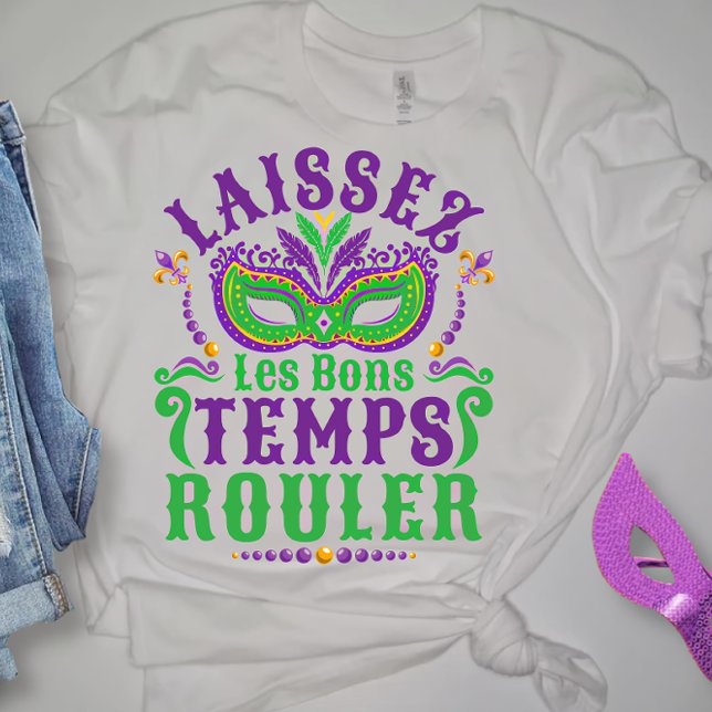 Camiseta Laissez Les Bons Temps Rouler Mardi Gras (Subido por el creador)