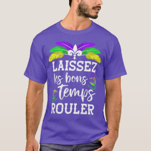 Camiseta Laissez Les Bons Temps Rouler Mardi Gras Louisian