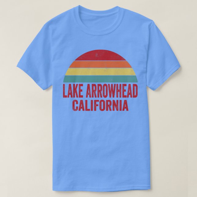 Camiseta Lake Arrowhead California (Diseño del anverso)