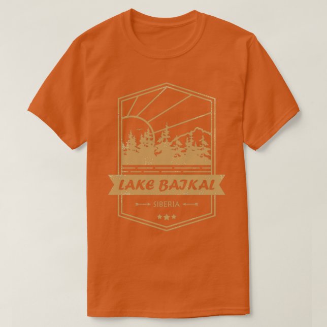Camiseta Lake Baikal (Diseño del anverso)