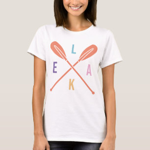 Camiseta Lake Boat Paddles