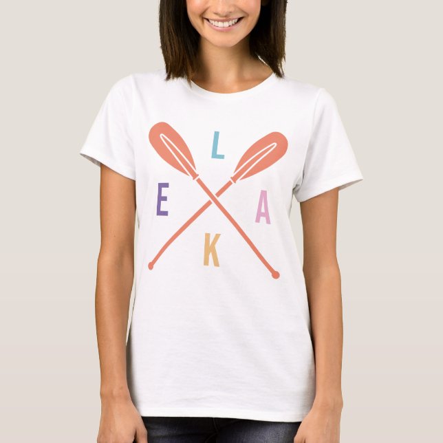 Camiseta Lake Boat Paddles (Anverso)