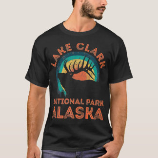 Camiseta Lake Clark National Park Alaska Elk Nature Hiking