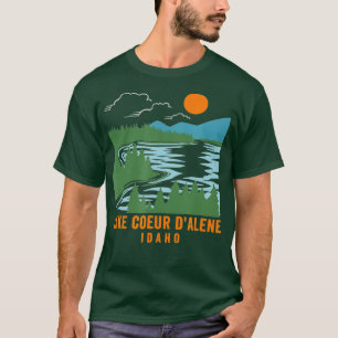 Camiseta Lake Coeur dAlene Idaho 