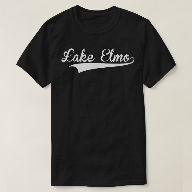 Camiseta Lake Elmo Baseball TShirt (Diseño del anverso)