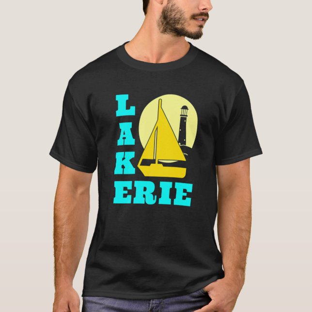 Camiseta Lake Erie Boating Souvenir Family Mating Group R (Anverso)
