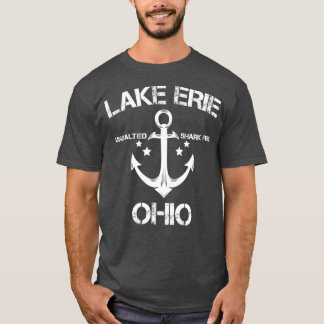 Camiseta LAKE ERIE OHIO Gracioso Pesca Camping Regalo de ve
