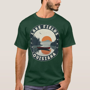 Camiseta Lake Fields Louisiana Sunset TShirt