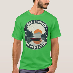 Camiseta Lake Francis New Hampshire Sunset
