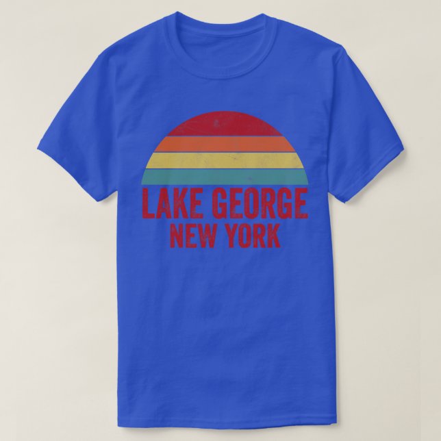 Camiseta Lake George New York (Diseño del anverso)