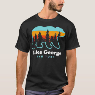 Camiseta Lake George NY Bear Lake George New York