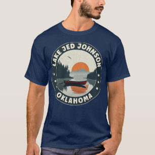 Camiseta Lake Jed Johnson Oklahoma Sunset