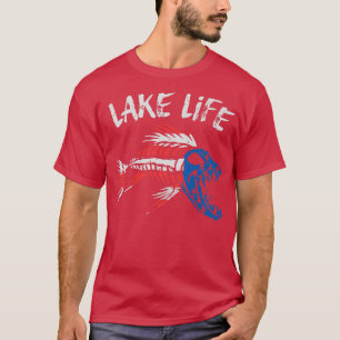 Camiseta Lake Life 4 de julio Patriotic Premium