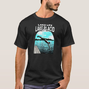 Camiseta Lake Life Lake Placid Natación Nueva York Swimmer