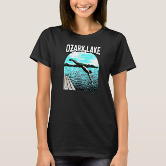 Camiseta Lake Life Ozark Lake Swimming Missouri Swimmer Swi