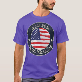 Camiseta Lake Lure - Patriótico North Carolina Souvenir T-S