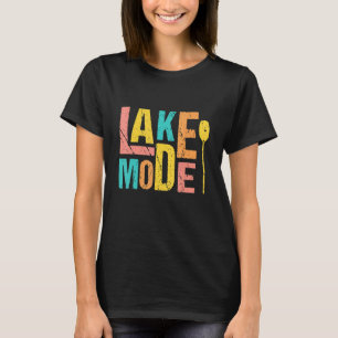Camiseta Lake Mode Boat Travel Lake Trip Vacaciones Summer 