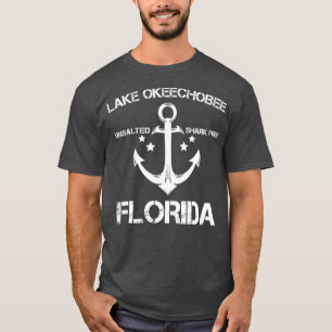 Camiseta LAKE OKEECHOBEE FLORIDA Gracioso Camping de pesca